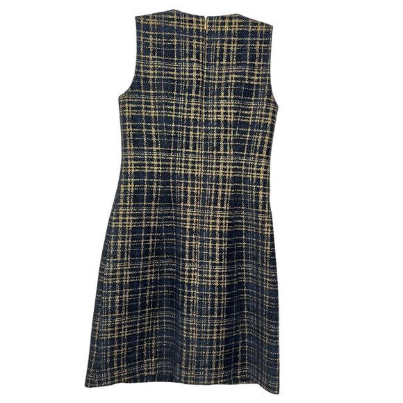 ELIE TAHARI Jaelyn Tweed Seen on TV Mini Shift cocktail Dress women's size 2 - Picture 2 of 8